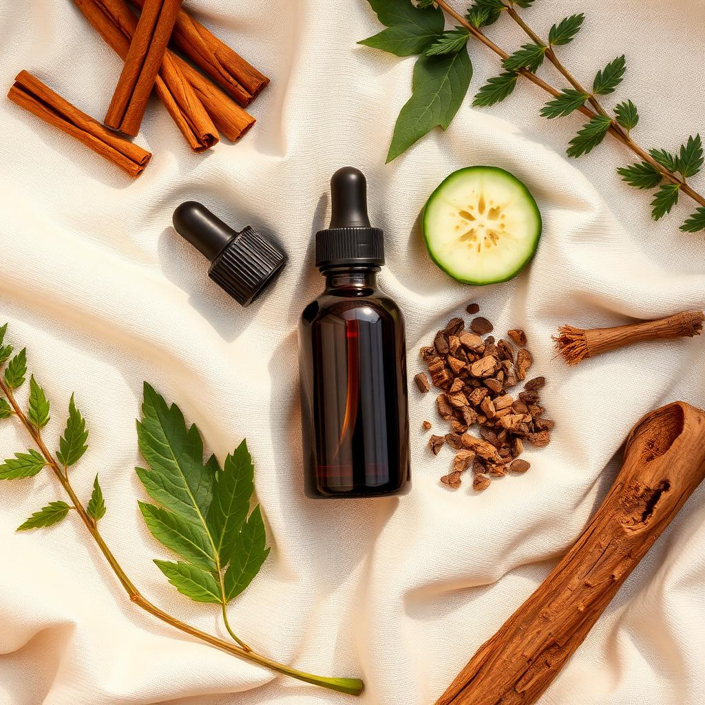 Natural ingredients in SugarReset including cinnamon, berberine, gymnema, and bitter melon